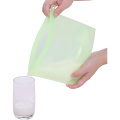 High Quality Durable Using Preservation Bag Reusable Vegetable Silicone Preservation Bag 4-pack